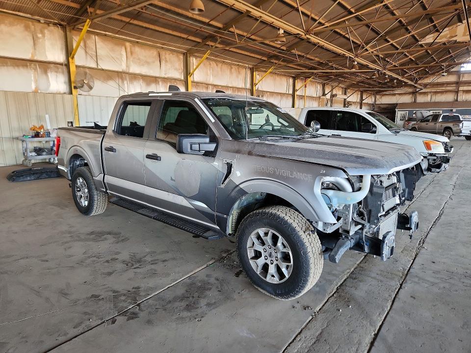 2022 Ford F-150 VIN 1FTFW1P8XNKE09757 COPART salvage auction — FRONT END, Az - Cert Of Title - Salvage, sold $8,500 on 2026-07-02 (photo 4)