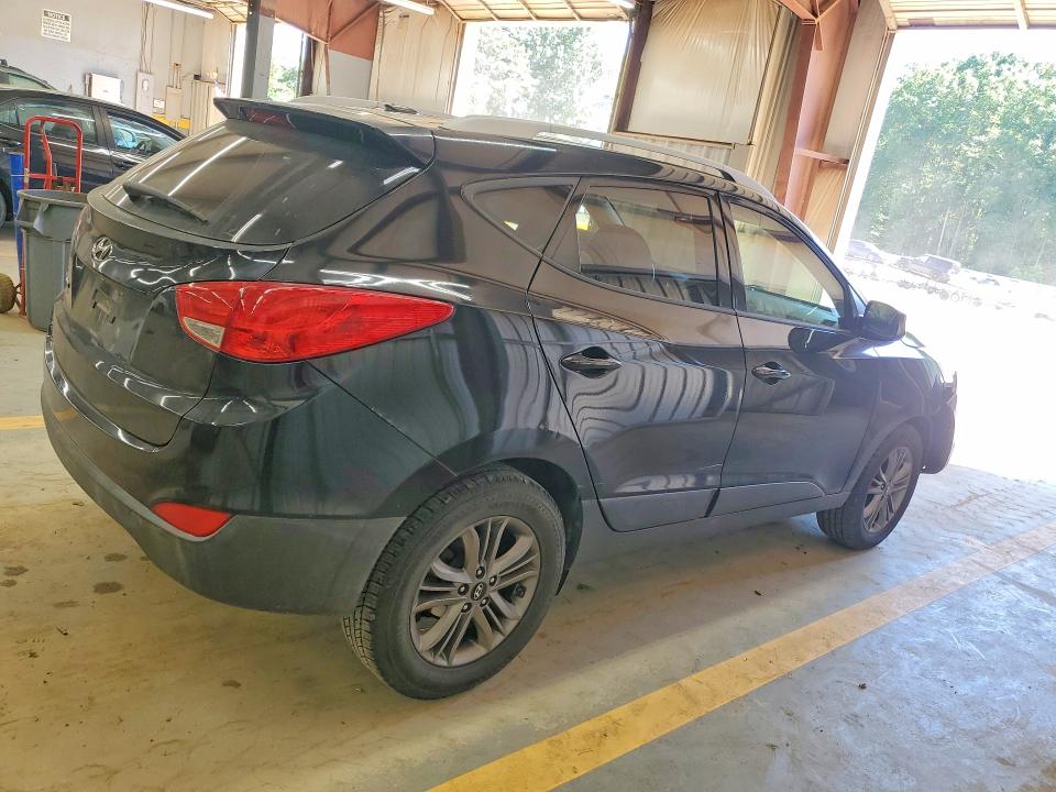 2014 Hyundai Tucson VIN KM8JU3AG3EU828237 COPART salvage auction — FRONT END, Nc - Salvage Certificate Of Title, sold $1,450 on 2026-07-15 (photo 3)