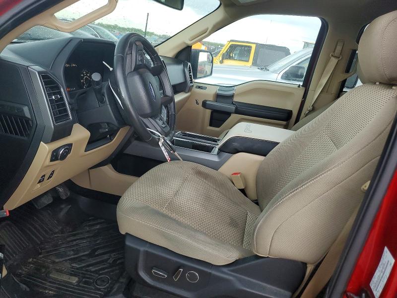 2018 Ford F-150 VIN 1FTEW1CG3JKC50616 COPART salvage auction — FRONT END, Tx - Salvage Vehicle Title, sold $7,100 on 2026-07-02 (photo 7)