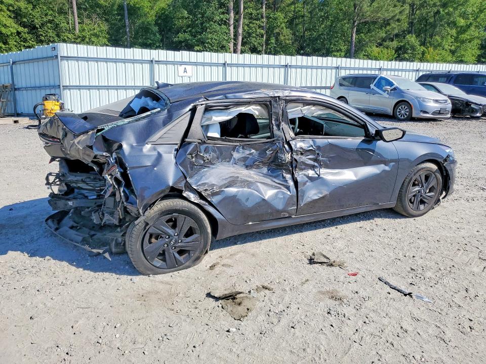 2022 Hyundai VIN 5NPLM4AG2NH055984 COPART salvage auction — REAR END, Ga - Bill Of Sale - Parts Only, sold $1,600 on 2026-07-13 (photo 3)