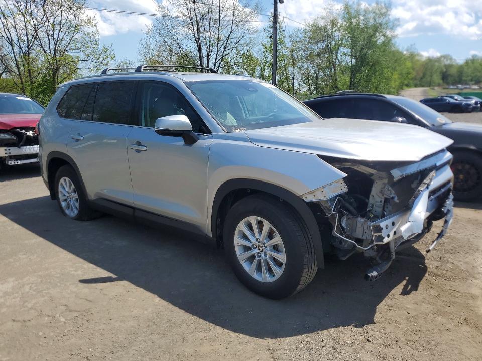 2025 Toyota Highlander VIN 5TDACAB56SS046085 COPART salvage auction — FRONT END, Nj - Cert Of Title-Salvage, sold $23,700 on 2026-07-30 (photo 4)