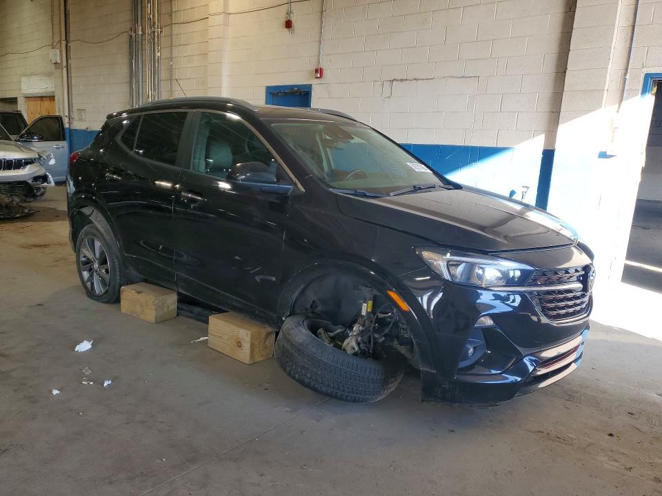 2022 Buick Encore VIN KL4MMESL0NB024055 COPART salvage auction — FRONT END, Mi - Certificate Of Title, sold $4,100 on 2026-07-21 (photo 4)