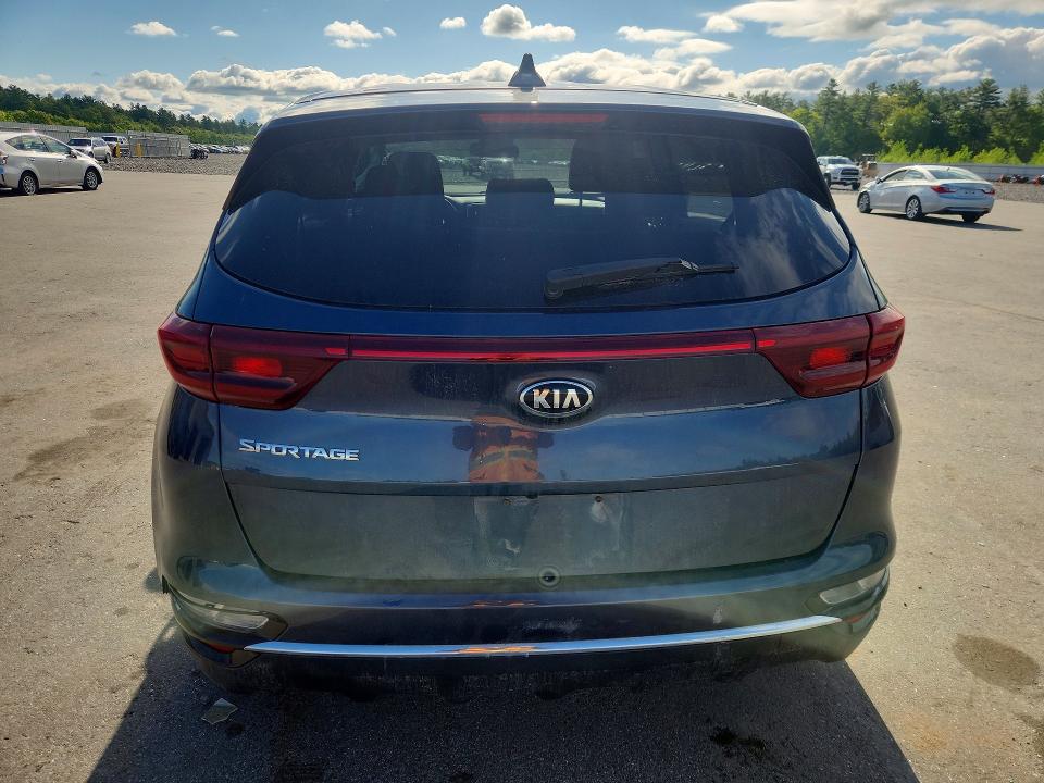 2022 Kia Sportage VIN KNDPMCAC7N7023822 COPART salvage auction — SIDE, Me - Cert Of Title-Salvage Collisio, sold $4,300 on 2026-07-06 (photo 6)