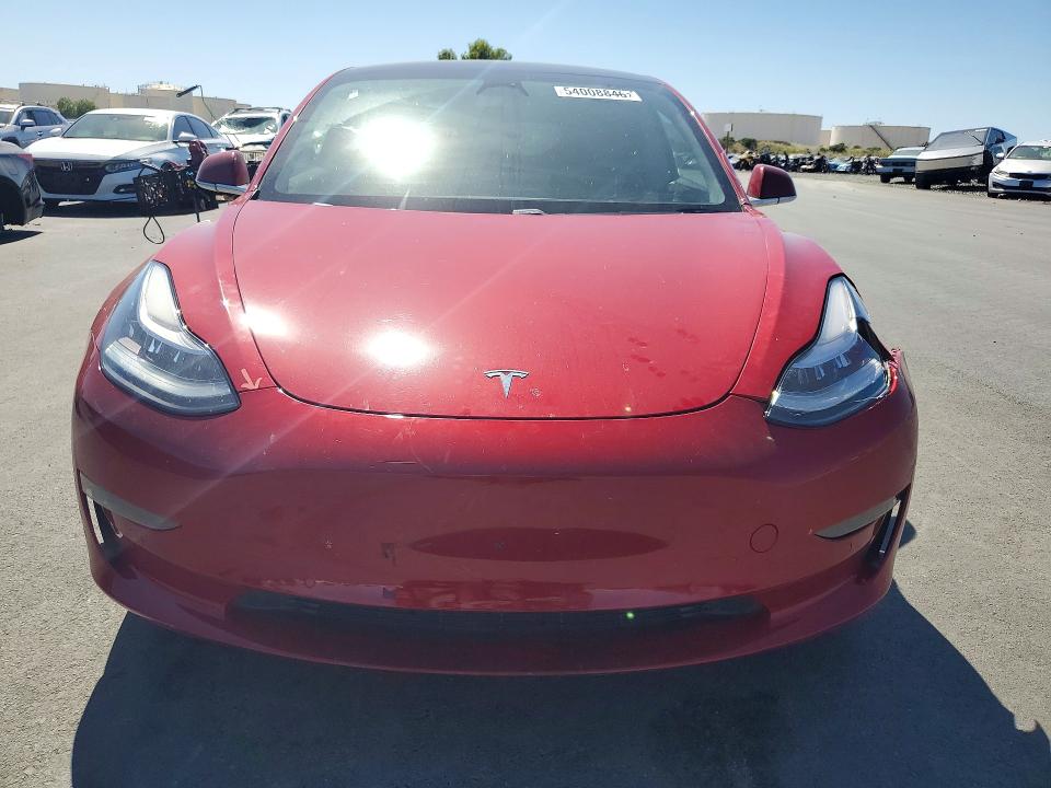 2019 Tesla Model 3 VIN 5YJ3E1EB8KF432869 COPART salvage auction — FRONT END, Ca - Salvage Certificate, sold $7,000 on 2026-07-15 (photo 5)