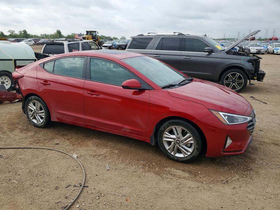 2020 Hyundai VIN KMHD84LF8LU077645 COPART salvage auction — REAR END, Mi - Certificate Of Title, sold $3,000 on 2026-07-16 (photo 4)