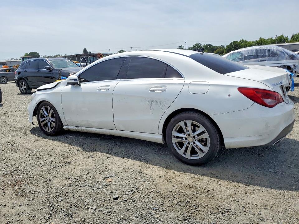2018 Mercedes-benz Cla-class VIN WDDSJ4EB0JN639898 COPART salvage auction — FRONT END, Ca - Salvage Certificate, sold $1,000 on 2026-07-02 (photo 2)
