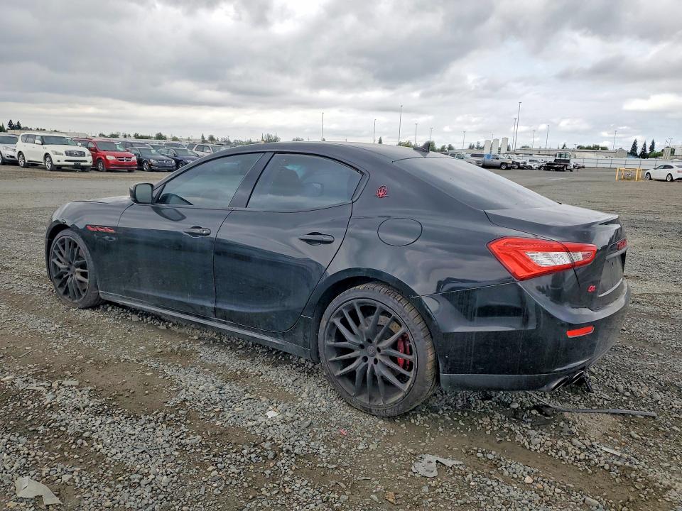 2015 Maserati Ghibli VIN ZAM57RTA7F1159199 COPART salvage auction — FRONT END, Ca - Salvage Acquisition Billofsale (P), sold $1,300 on 2026-07-09 (photo 2)