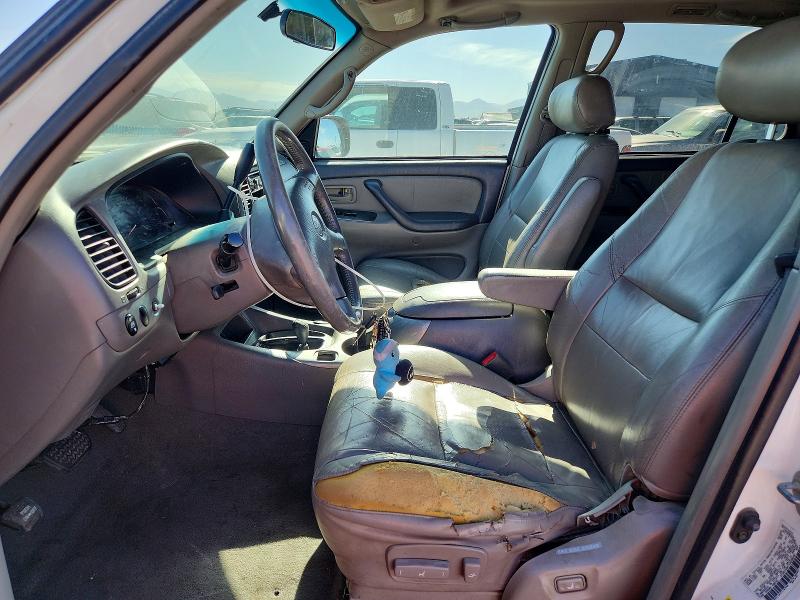 2001 Toyota Sequoia VIN 5TDBT48A71S038098 COPART salvage auction — MECHANICAL, Ut - Certificate Of Title, sold $350 on 2026-07-14 (photo 7)