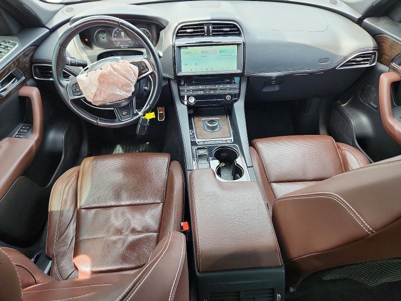 2017 Jaguar F-pace VIN SADCM2BV7HA080526 COPART salvage auction — FRONT END, Tx - Salvage Vehicle Title, sold $3,150 on 2026-07-02 (photo 8)