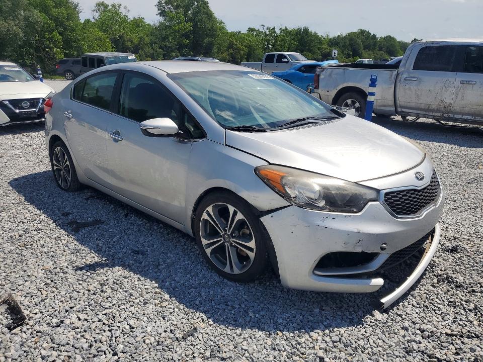 2016 Kia Forte VIN KNAFX4A84G5529513 COPART salvage auction — FRONT END, La - Cert Of Title-Salvage, sold $1,750 on 2026-07-06 (photo 4)