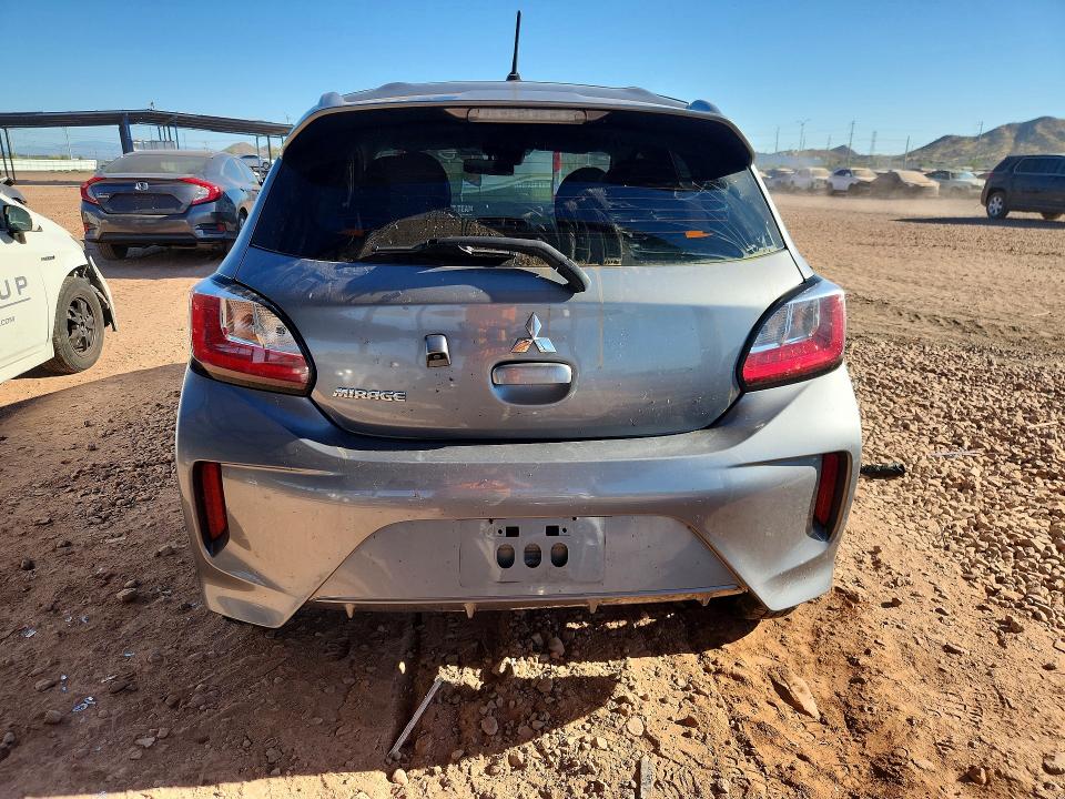 2021 Mitsubishi VIN ML32AUHJ7MH007693 COPART salvage auction — FRONT END, Az - Cert Of Title - Salvage, sold $1,900 on 2026-07-07 (photo 6)
