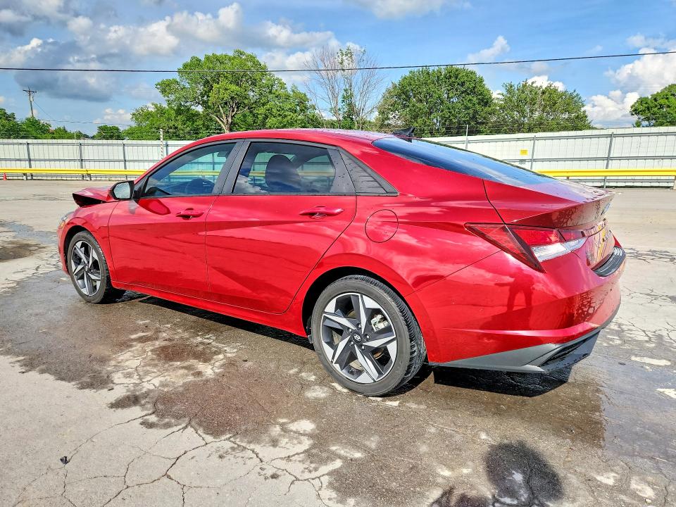 2023 Hyundai Elantra VIN KMHLS4AG4PU482934 COPART salvage auction — FRONT END, Tn - Salvage Certificate, sold $2,750 on 2026-07-27 (photo 2)