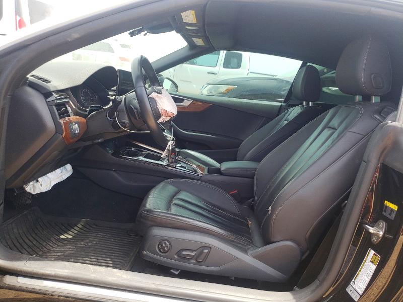2022 Audi VIN WAU2AGF57NN002675 COPART salvage auction — FRONT END, Tx - Salvage Vehicle Title, sold $6,700 on 2026-07-16 (photo 7)