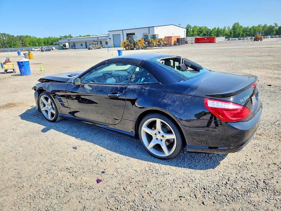 2014 Mercedes-benz Sl-klasse VIN WDDJK7DA5EF023049 COPART salvage auction — FRONT END, Nc - Salvage Certificate Of Title, sold $7,200 on 2026-07-06 (photo 2)