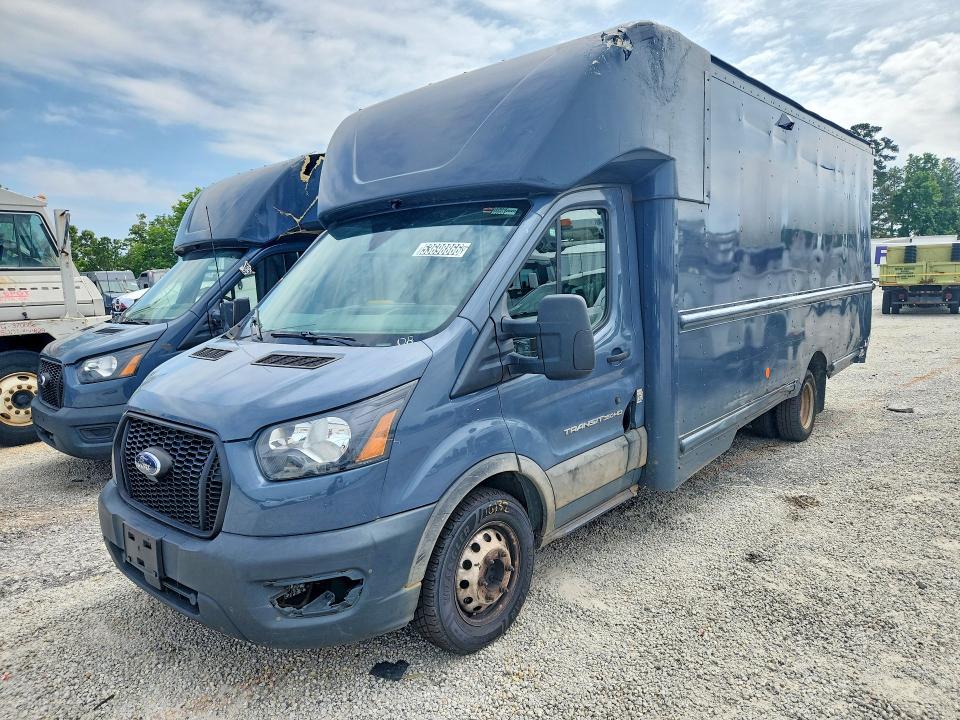 2021 Ford Transit VIN 1FDDF6P86MKA69991 COPART salvage auction — REAR END, Ga - Cert Of Title-Salvage, sold $1,350 on 2026-09-02 (photo 1)