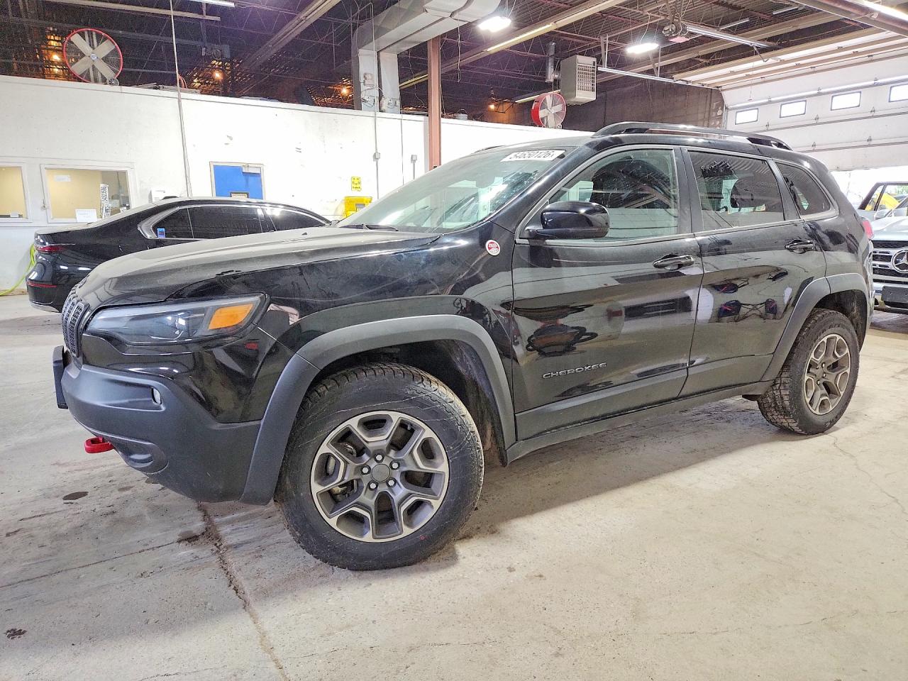 2022 Jeep Cherokee VIN 1C4PJMBXXND533549 COPART salvage auction — Front End, MN - CERTIFICATE OF TITLE, sold $3,850 on 2026-07-08 (photo 1)