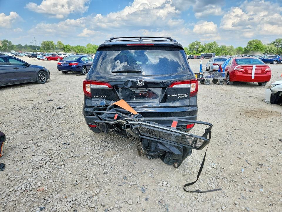 2022 Honda Pilot VIN 5FNYF6H77NB055110 COPART salvage auction — FRONT END, Oh - Cert Of Title-Salvage, sold $7,700 on 2026-07-24 (photo 6)