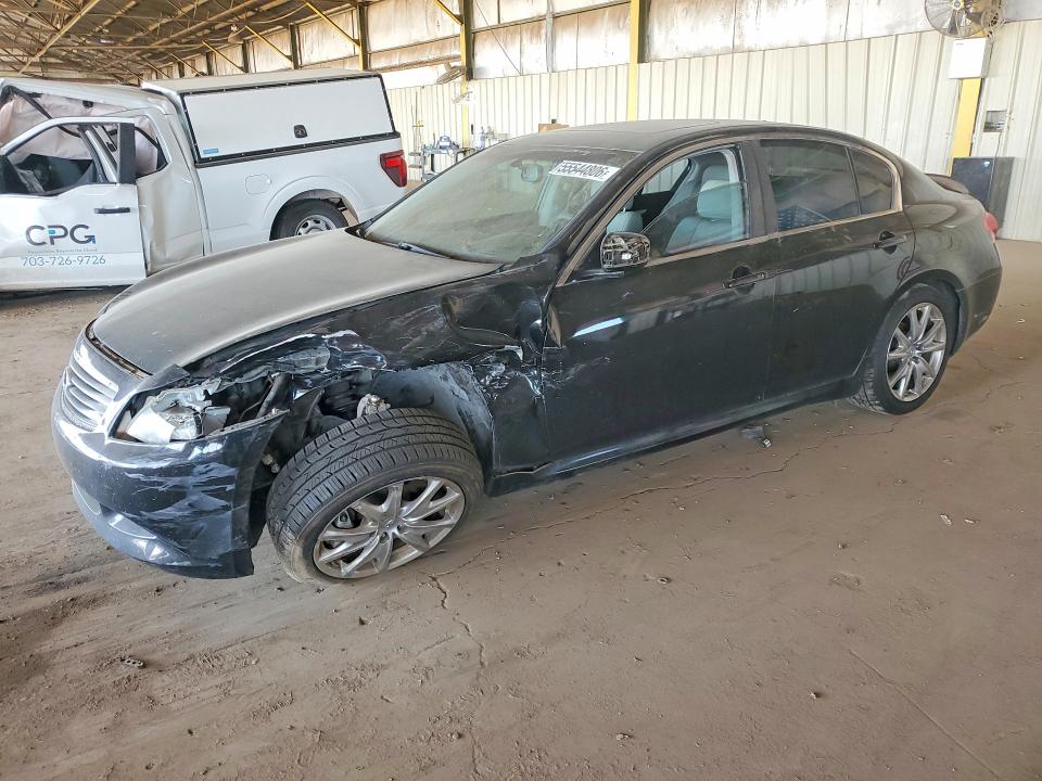 2009 Infiniti G37 VIN JNKCV61E69M011861 COPART salvage auction — FRONT END, Az - Cert Of Title - Salvage, sold $1,350 on 2026-07-06 (photo 1)
