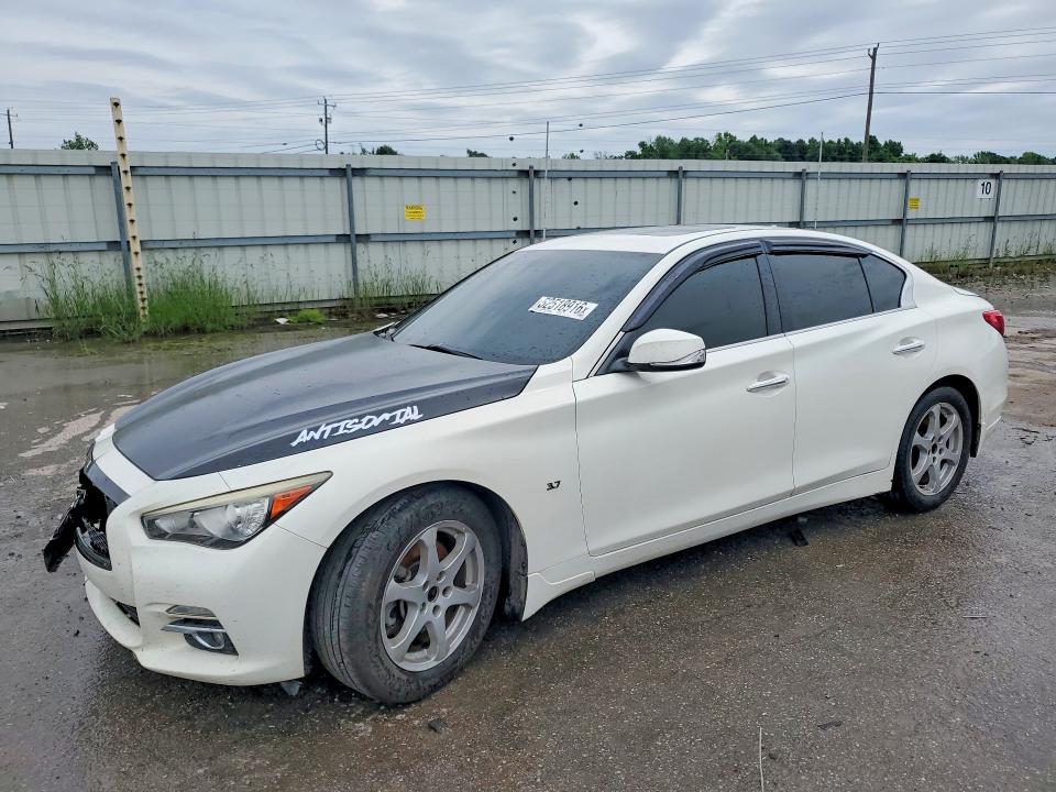 2015 Infiniti Q50 VIN JN1BV7AP5FM347990 COPART salvage auction — REAR END, Al - Cert Of Title-Salvage Title, sold $475 on 2026-07-16 (photo 1)