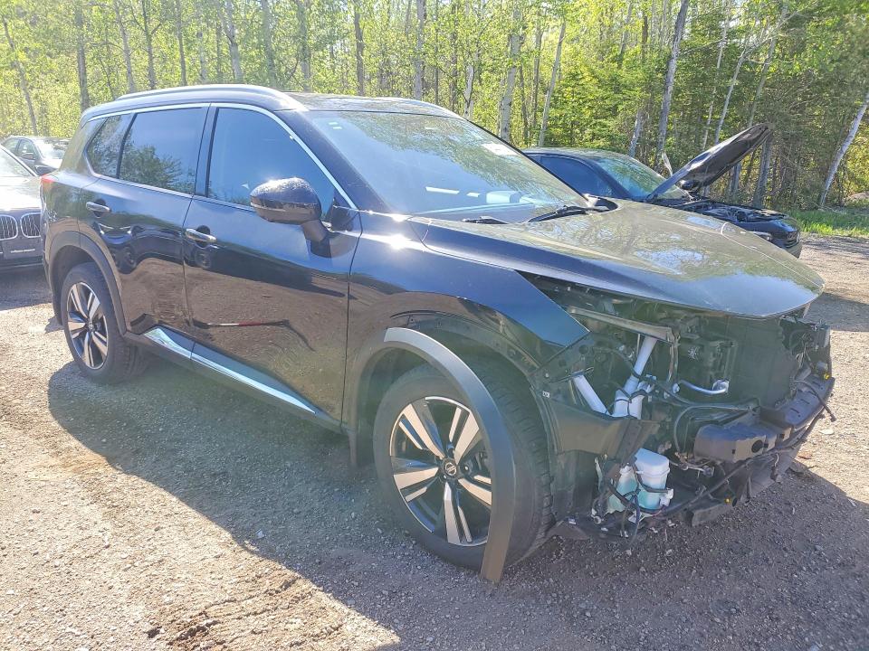 2021 Nissan Rogue VIN JN8AT3DD9MW307667 COPART salvage auction — FRONT END, On - Permit No Brand - Unfit, sold $9,900 on 2026-07-14 (photo 4)