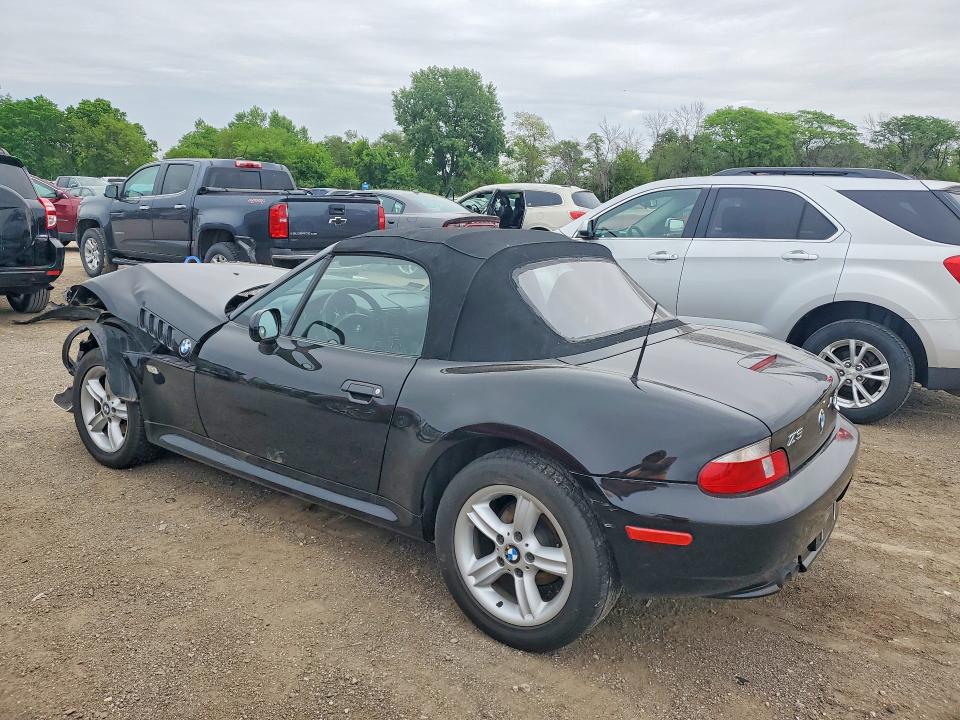 2000 BMW Z3 VIN WBACH9349YLF90430 COPART salvage auction — FRONT END, Ia - Cert Of Title-Salvage Title, sold $575 on 2026-07-10 (photo 2)
