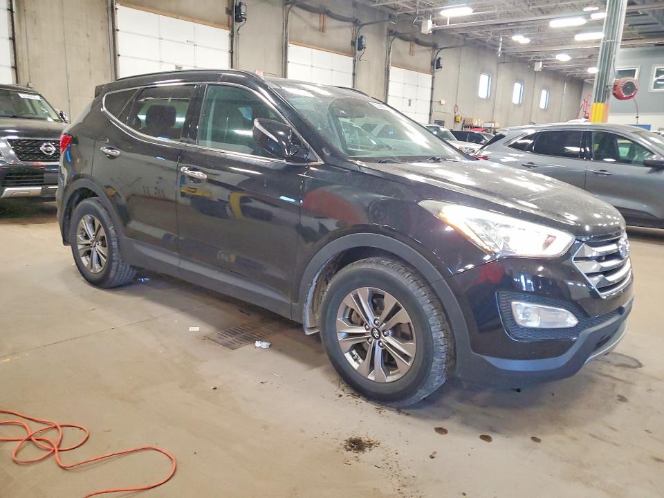 2016 Hyundai Santa fe VIN 5XYZUDLB0GG313957 COPART salvage auction — HAIL, Mn - Cert Of Title-Salvage, sold $4,850 on 2026-07-02 (photo 4)