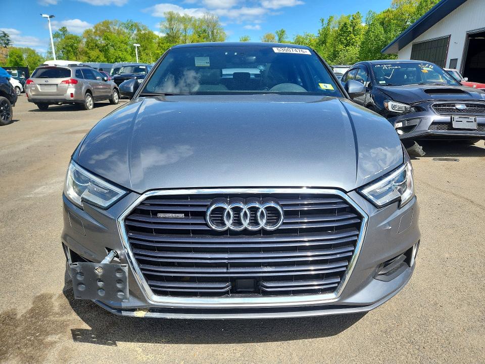 2018 Audi A3 VIN WAUB8GFF2J1044208 COPART salvage auction — VANDALISM, In - Certificate Of Title, sold $4,900 on 2026-07-09 (photo 5)