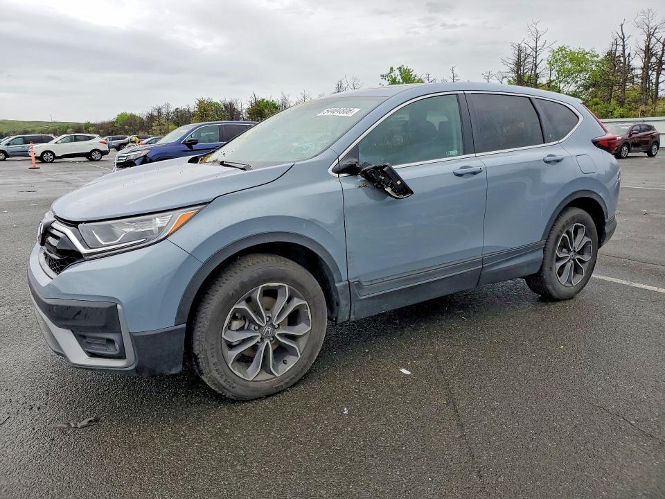 2022 Honda Cr-v VIN 5J6RW2H53NA000751 COPART salvage auction — VANDALISM, Ny - Mv-907A Salvage Certificate, sold $17,800 on 2026-07-27 (photo 1)