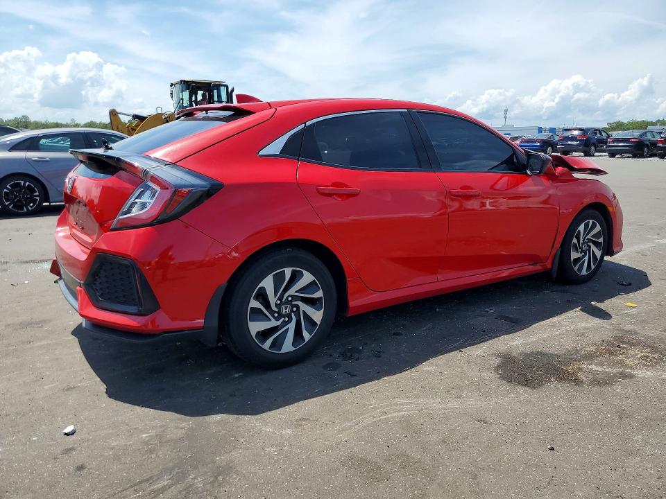 2017 Honda Civic VIN SHHFK7H36HU423043 COPART salvage auction — FRONT END, Fl - Cert Of Ttl-Rebuilt&Slvg Rbld, sold $3,100 on 2026-07-15 (photo 3)