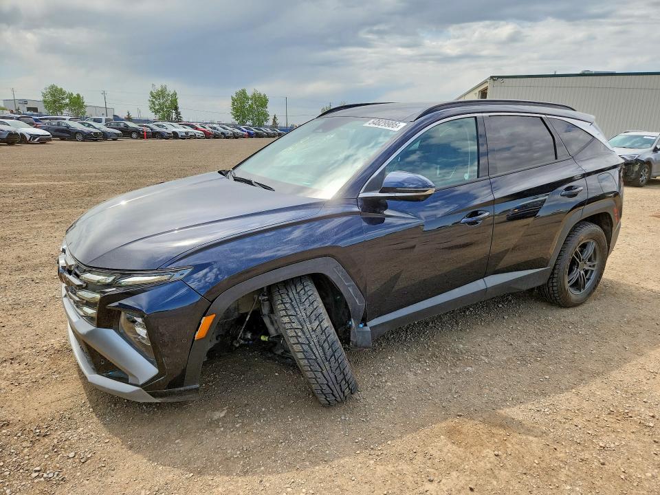 2025 Hyundai Tucson VIN KM8JDDD2XSU333583 COPART salvage auction — SIDE, Ab - Bos - Salvage, sold $9,100 on 2026-07-07 (photo 1)