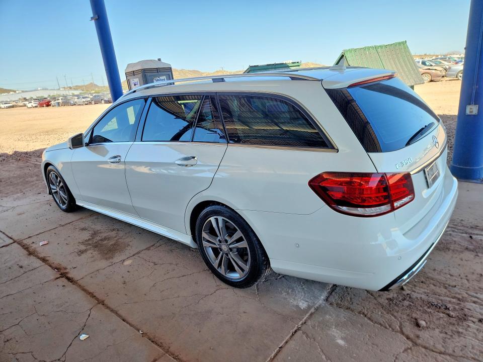 2014 Mercedes-benz E-klasse VIN WDDHH8JB2EA906099 COPART salvage auction — FRONT END, AZ - CERT OF TITLE - SALVAGE, sold $3,400 on 2026-07-30 (photo 2)