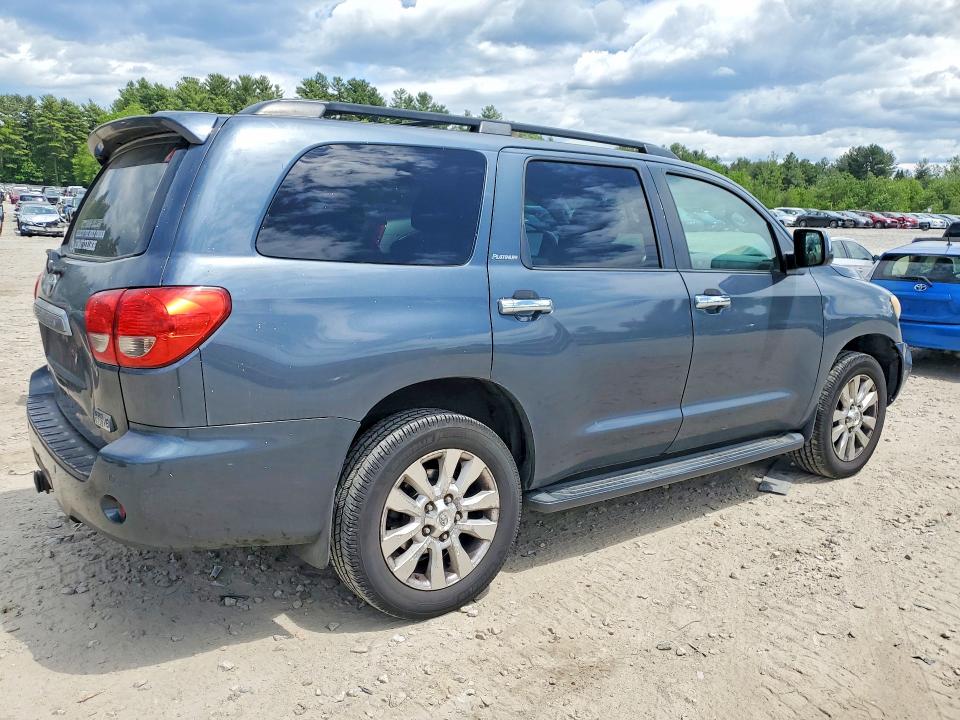 2008 Toyota Sequoia VIN 5TDBY67A18S017014 COPART salvage auction — MINOR DENT/SCRATCHES, Ma - Certificate Of Title, sold $3,900 on 2026-07-27 (photo 3)