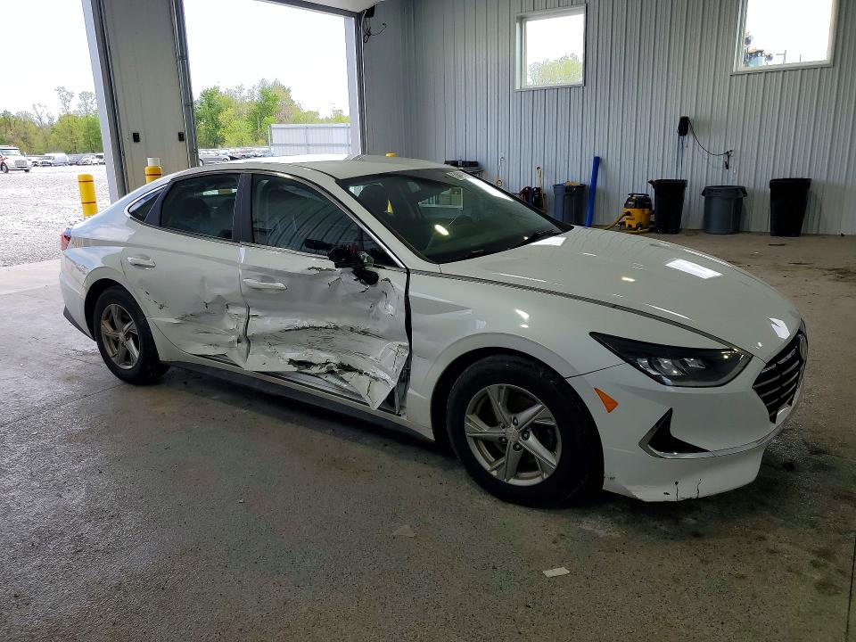 2020 Hyundai Sonata VIN 5NPEG4JA6LH056290 COPART salvage auction — SIDE, OH - CERT OF TITLE-SALVAGE, sold $2,400 on 2026-07-21 (photo 4)