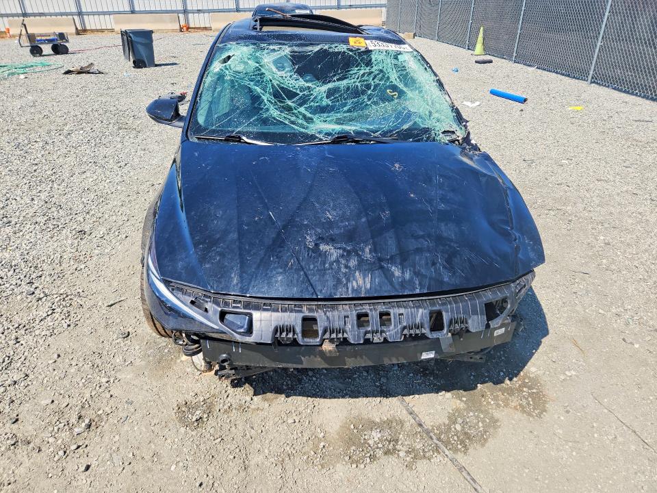 2022 Hyundai Elantra VIN KMHLP4AG7NU341533 COPART salvage auction — ROLLOVER, Sc - Non-Reb & Rem Salvage Title, sold $1,100 on 2026-07-15 (photo 5)