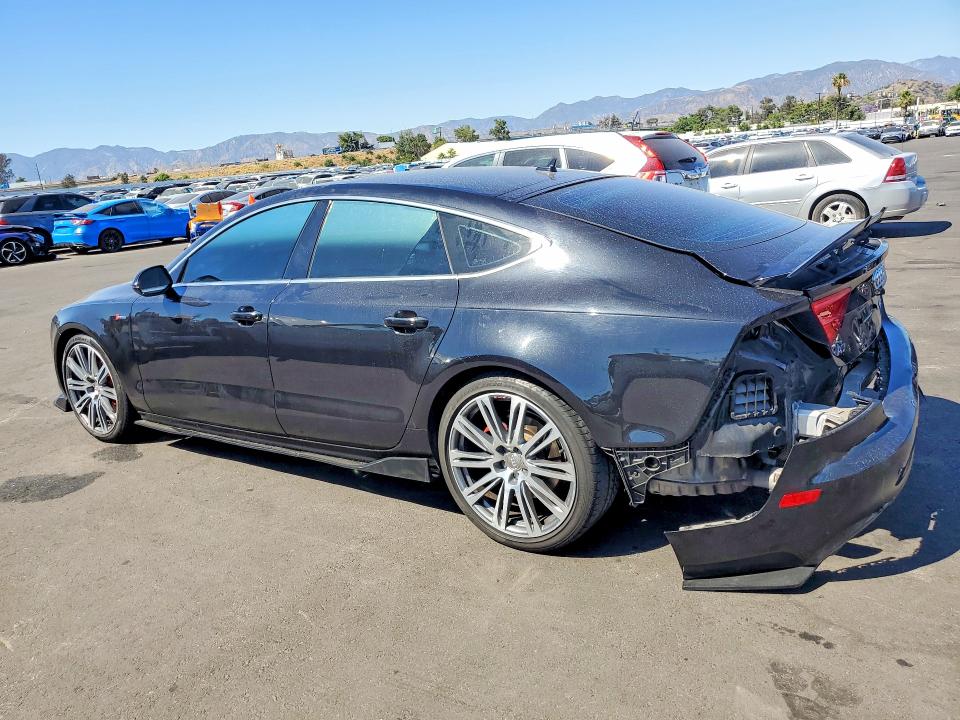 2013 Audi A7 VIN WAUYGAFC9DN053940 COPART salvage auction — REAR END, Ca - Salvage Certificate, sold $1,850 on 2026-07-16 (photo 2)