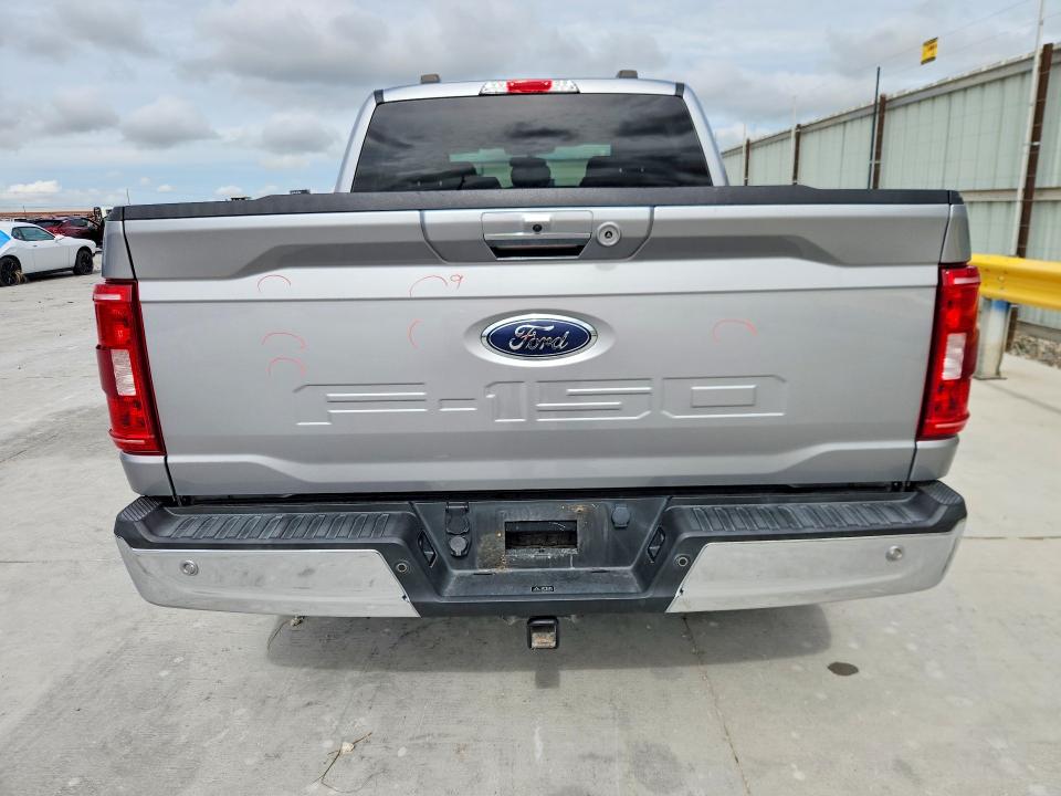 2021 Ford F-150 VIN 1FTEW1CBXMKD61592 COPART salvage auction — HAIL, Tx - Certificate Of Title, sold $13,600 on 2026-07-31 (photo 6)