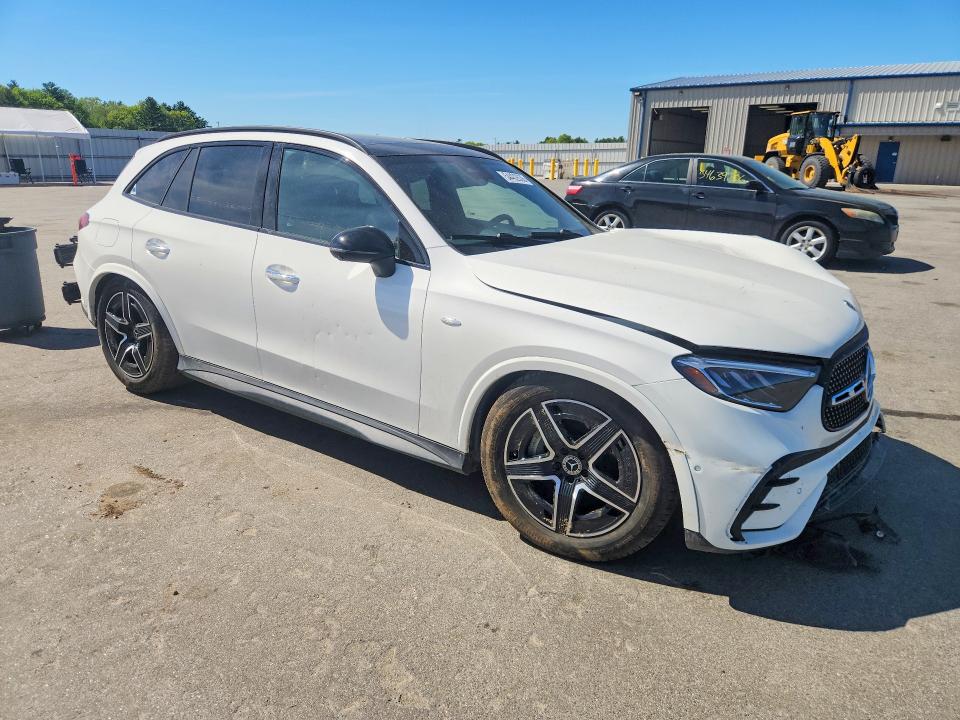 2025 Mercedes-benz Glc VIN W1NKM5GB4SF422105 COPART salvage auction — FRONT END, ME - CERT OF TITLE-SALVAGE COLLISIO, sold $3,950 on 2026-07-31 (photo 4)