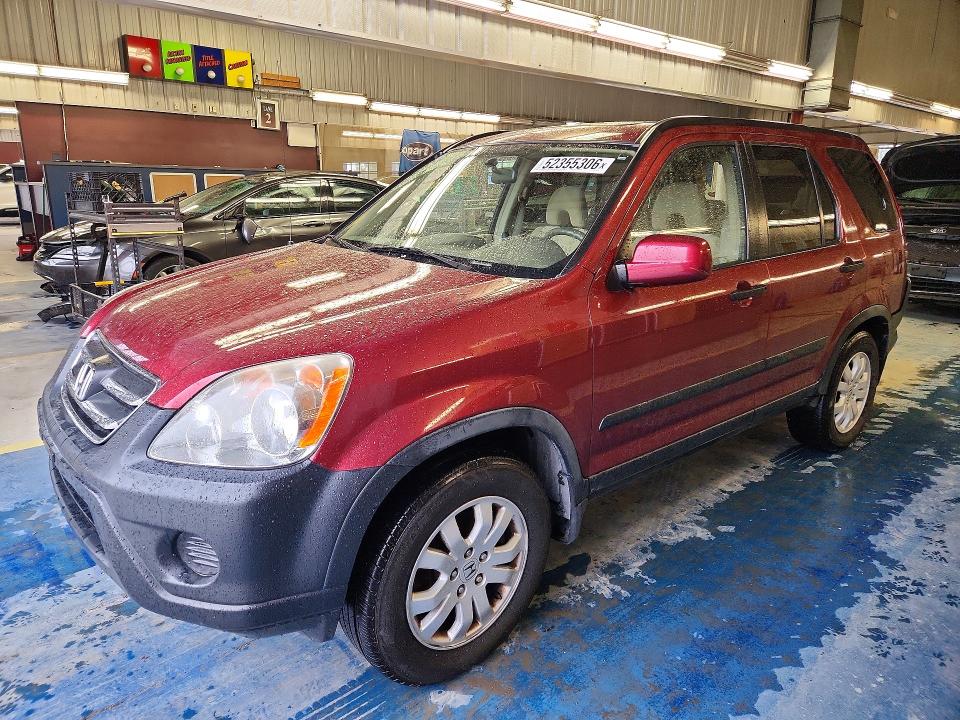 2006 Honda Cr-v VIN JHLRD788X6C052924 COPART salvage auction — REAR END, IN - CERTIFICATE OF TITLE, sold $1,300 on 2026-07-13 (photo 1)