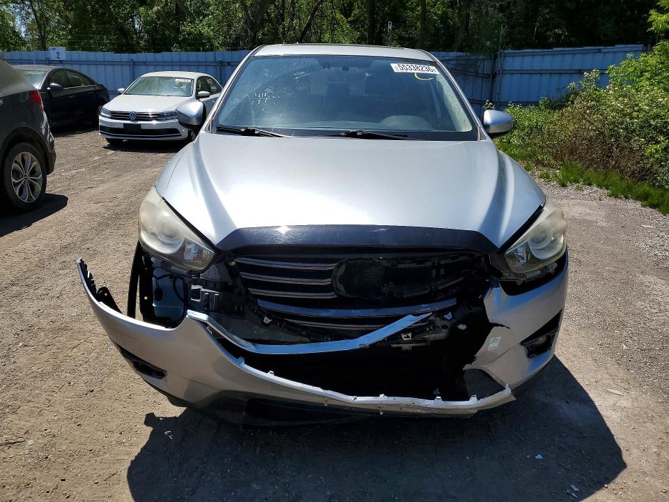 2016 Mazda Cx-5 VIN JM3KE4CY8G0666687 COPART salvage auction — FRONT END, Salvage Title, sold $525 on 2026-07-28 (photo 5)