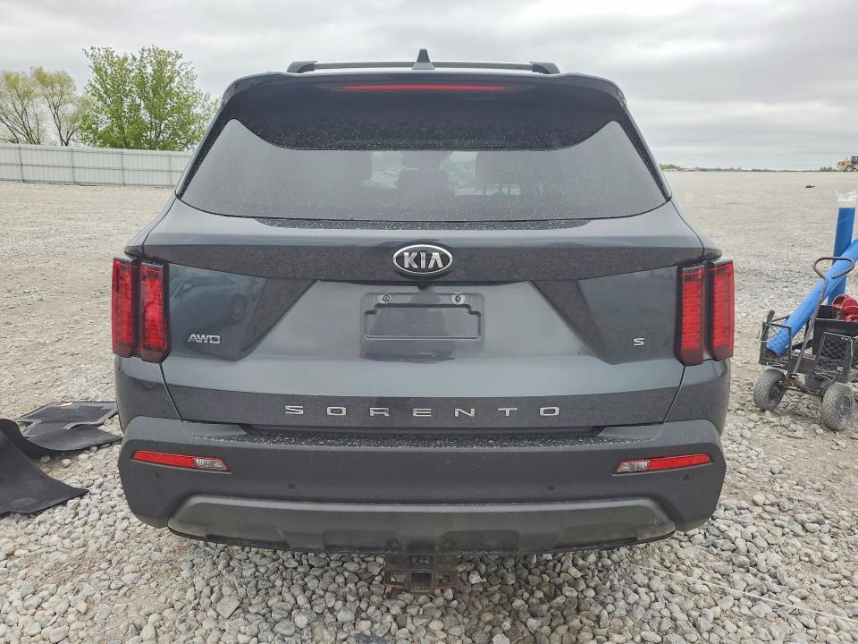2021 Kia Sorento VIN 5XYRLDLC2MG005955 COPART salvage auction — FRONT END, Mi - Cert Of Title-Salvage Vehicle, sold $5,700 on 2026-07-02 (photo 6)