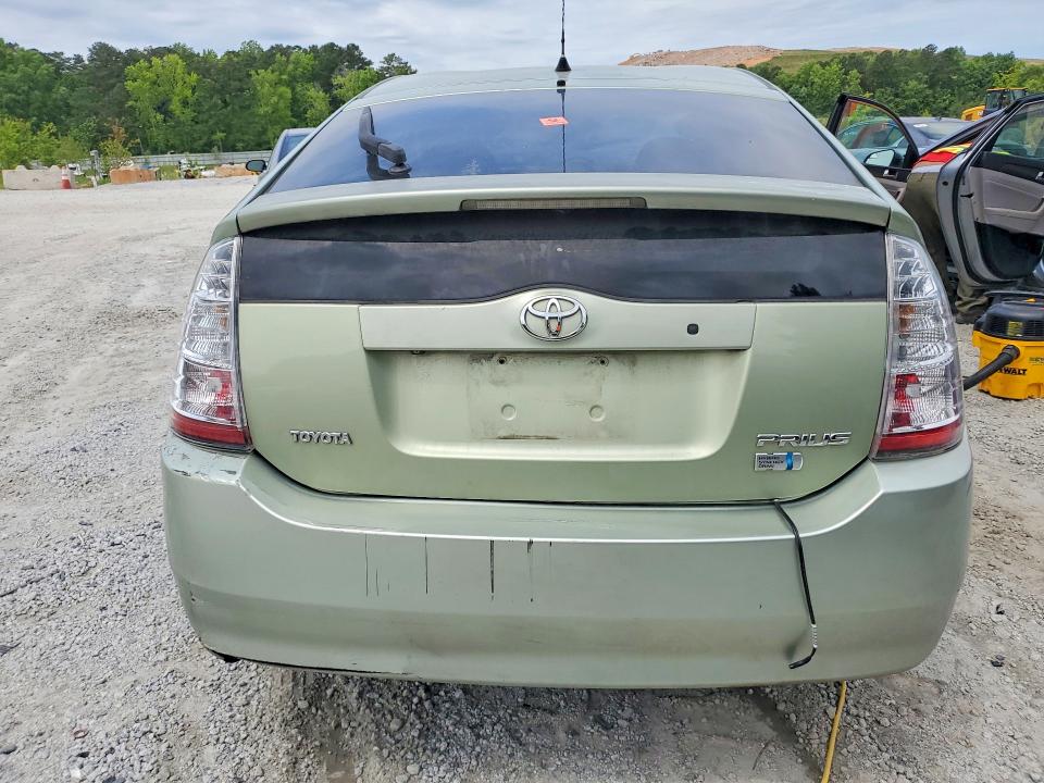 2007 Toyota Prius VIN JTDKB20U673293123 COPART salvage auction — FRONT END, Ga - Cert Of Title-Salvage, sold $300 on 2026-07-06 (photo 6)