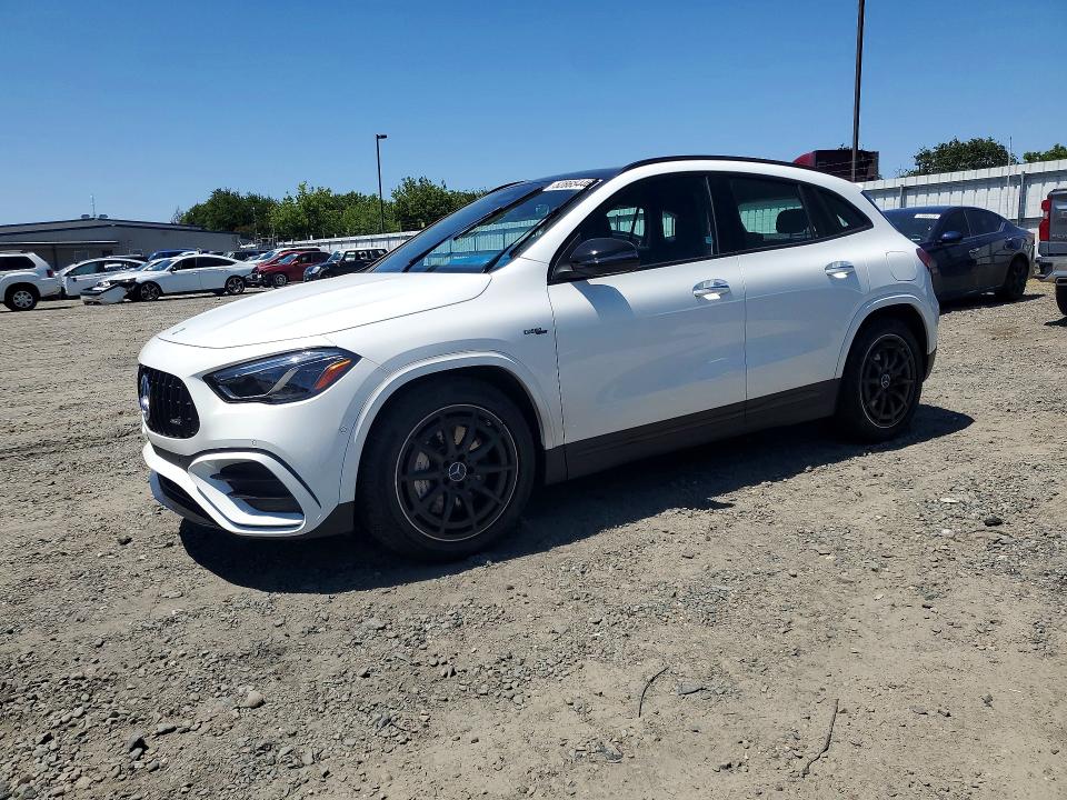 2025 Mercedes-benz Gla-klasse VIN W1N4N5BB0SJ659619 COPART salvage auction — MECHANICAL, Ca - Salvage Certificate, sold $16,900 on 2026-07-07 (photo 1)