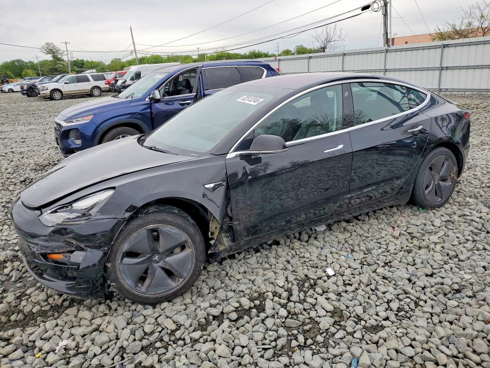 2019 Tesla Model 3 VIN 5YJ3E1EB6KF191233 COPART salvage auction — FRONT END, Id - Salvage Certificate Of Title, sold $6,600 on 2026-07-08 (photo 1)