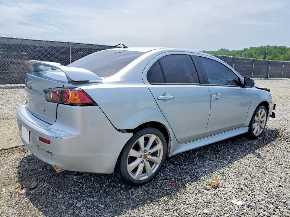 2013 Mitsubishi VIN JA32U8FW5DU001536 COPART salvage auction — FRONT END, Sc - Cert Of Title-Salvage, sold $725 on 2026-07-20 (photo 3)
