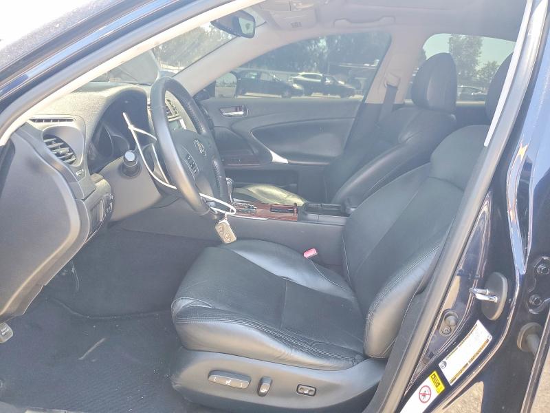 2007 Lexus Is VIN JTHBK262775030633 COPART salvage auction — REAR END, Ca - Salvage Certificate, sold $1,050 on 2026-07-24 (photo 7)