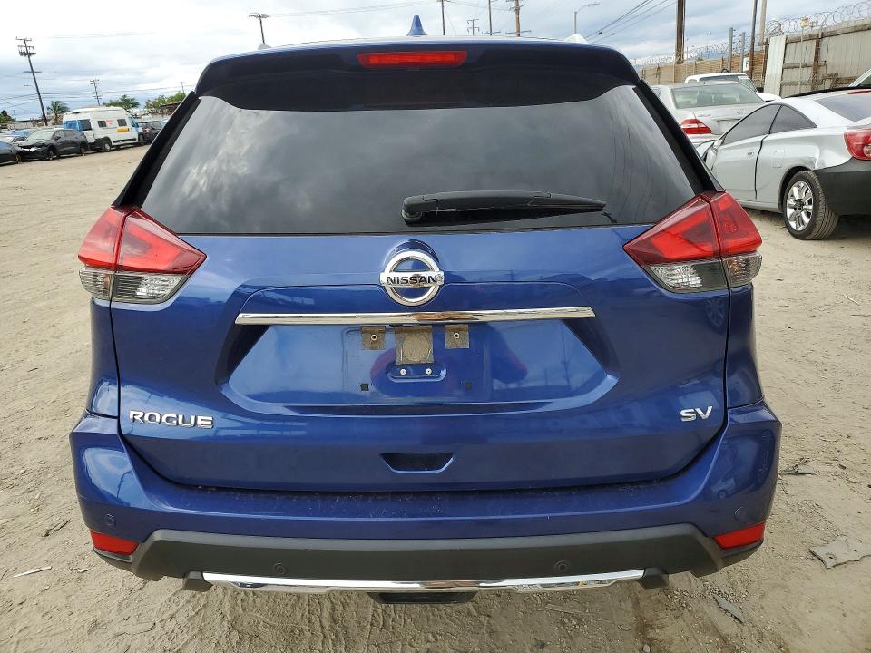 2020 Nissan Rogue VIN JN8AT2MT3LW040106 COPART salvage auction — STRIPPED, Ca - Salvage Certificate, sold $2,250 on 2026-07-20 (photo 6)