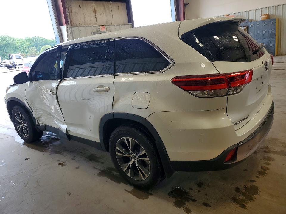 2019 Toyota Highlander VIN 5TDZZRFH7KS356119 COPART salvage auction — SIDE, AR - CERT OF TITLE-SALVAGE, sold $1,350 on 2026-07-27 (photo 2)