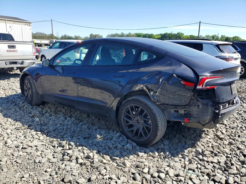 2025 Tesla Model 3 VIN 5YJ3E1EA7SF996696 COPART salvage auction — REAR END, Nj - Cert Of Title-Salvage, sold $14,000 on 2026-07-13 (photo 2)