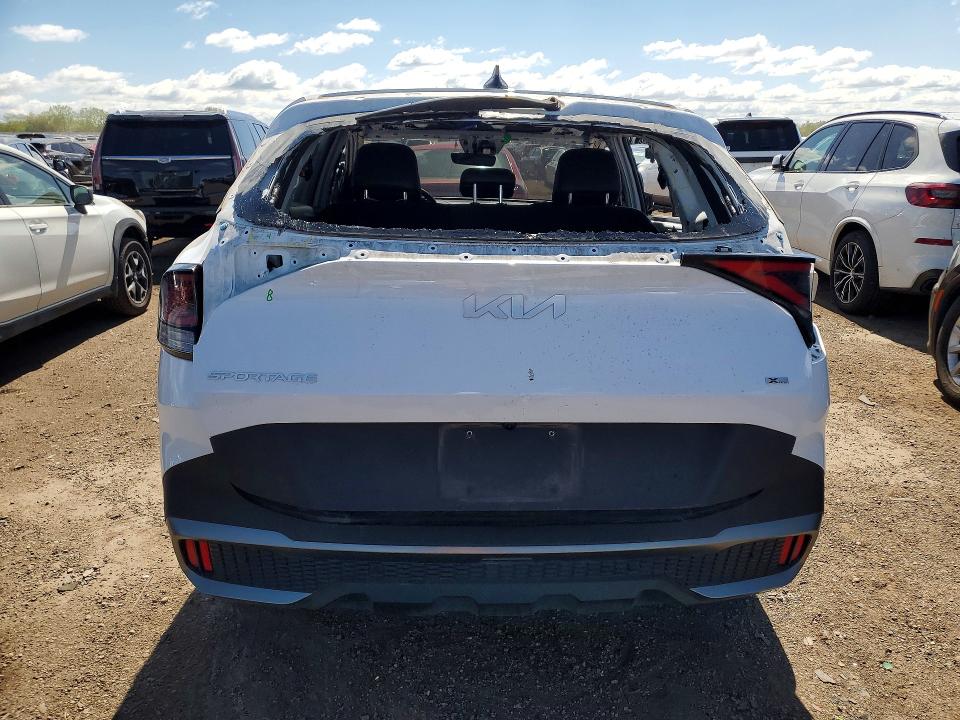 2024 Kia Sportage VIN 5XYK6CDF0RG157686 COPART salvage auction — FRONT END, Il - Salvage Certificate, sold $5,300 on 2026-07-02 (photo 6)