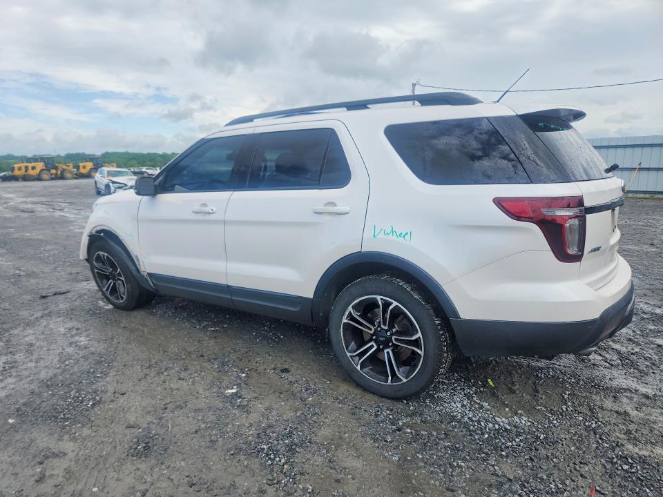 2015 Ford Explorer sport trac VIN 1FM5K8GT8FGA62045 COPART salvage auction — FRONT END, NC - SALVAGE CERTIFICATE OF TITLE, sold $1,200 on 2026-07-08 (photo 2)